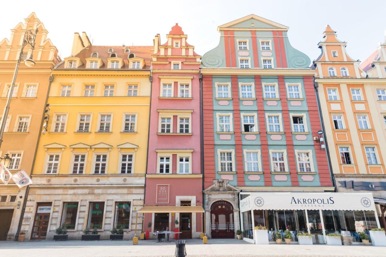 Rynek 20/21 -Cosy New Apartment On The Market Square - 4 Bedrooms - 8 People Wroclaw Luaran gambar